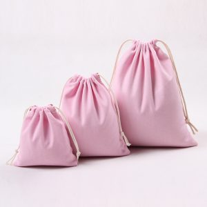 Pink pouches