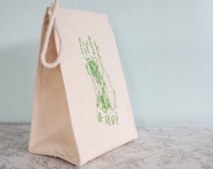 Cotton Basket Bag