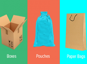 Paper bags, pouches and boxes