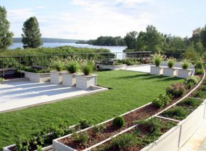 green roof feature